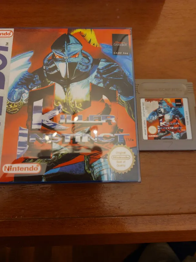 Jogo Killer Instinct para Game Boy da Nintendo