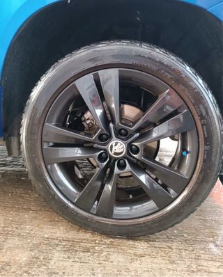 Llantas 5x112 18” Mytikas + Neumáticos Michelin