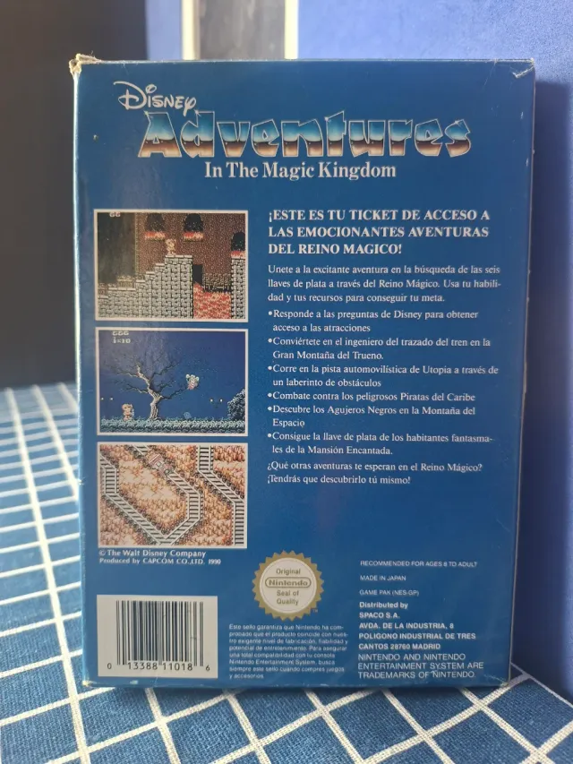 NES DISNEY ADVENTURES ORIGINAL