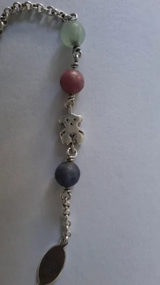 Pulsera Tous Plata Gemas Multicolor