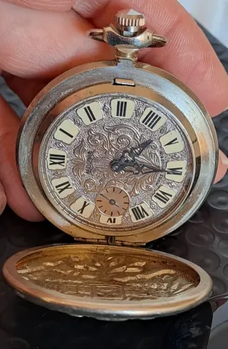 Orologio da Tasca URSS Molnija - Aquila Bicipite