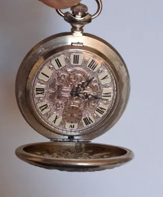 Orologio da Tasca URSS Molnija - Aquila Bicipite