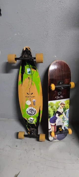 Longboard y Skate