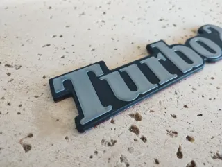 TURBO2 RENAULT 5 EMBLEMA TRASERO