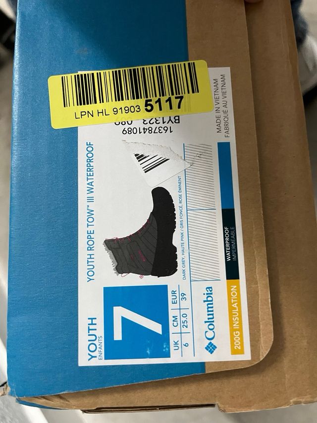 Botas Nieve Columbia Talla 39