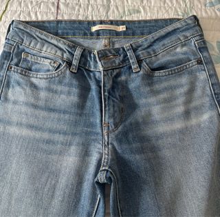 Pantalón Levi's 714 Straight Azul Talla 27