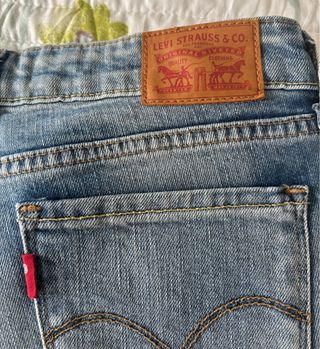 Pantalón Levi's 714 Straight Azul Talla 27