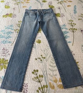 Pantalón Levi's 714 Straight Azul Talla 27