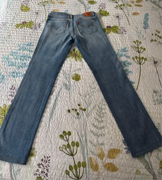 Pantalón Levi's 714 Straight Azul Talla 27