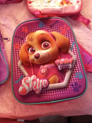 Lote de 5 mochilas infantiles