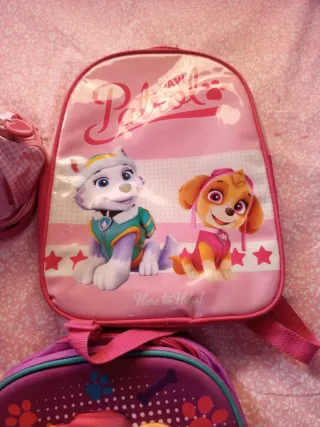 Lote de 5 mochilas infantiles