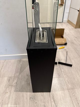 Chimenea Bioetanol Negra y Transparente