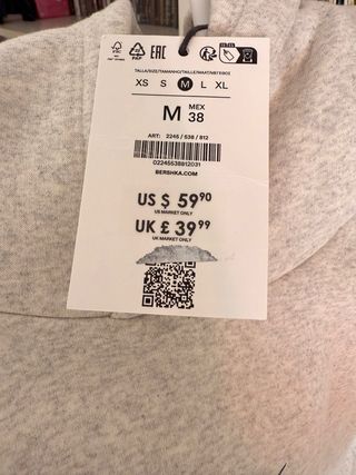 Sudadera Rayo McQueen Bershka Gris