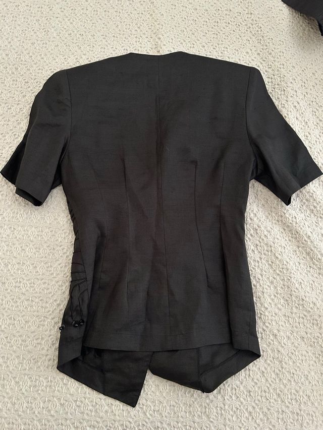 Conjunto de lino negro