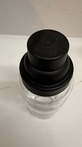 Shaker in vetro con misurazioni