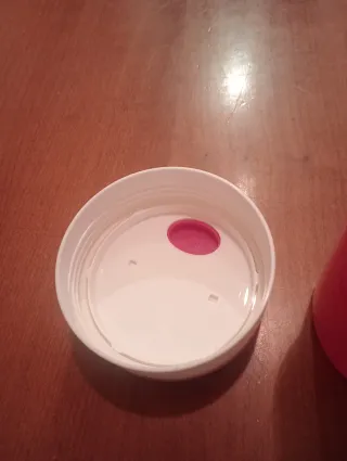 Bicchiere salva freschezza rosso e bianco