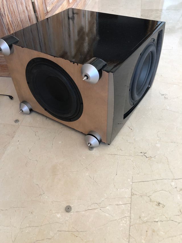 Subwoofer Heco Krypton Sub 20A Negro/Gris