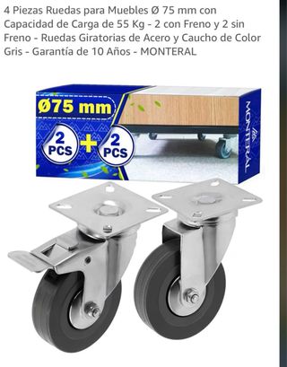 Sofa de palets con ruedas y conjunto de cojines