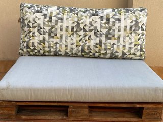 conjunto de cojines para sofa de palets 120*80 cm