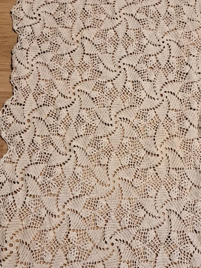 Lote 2 tapetes ganchillo hechos a mano