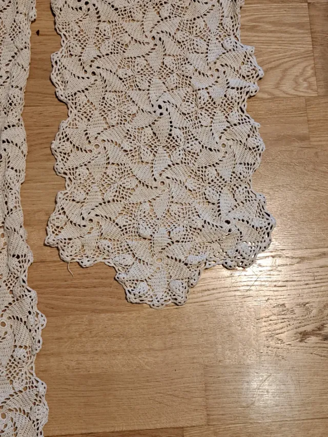 Lote 2 tapetes ganchillo hechos a mano