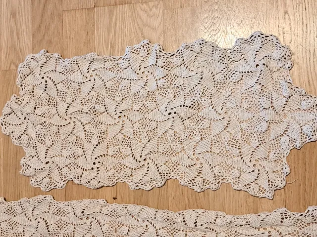 Lote 2 tapetes ganchillo hechos a mano