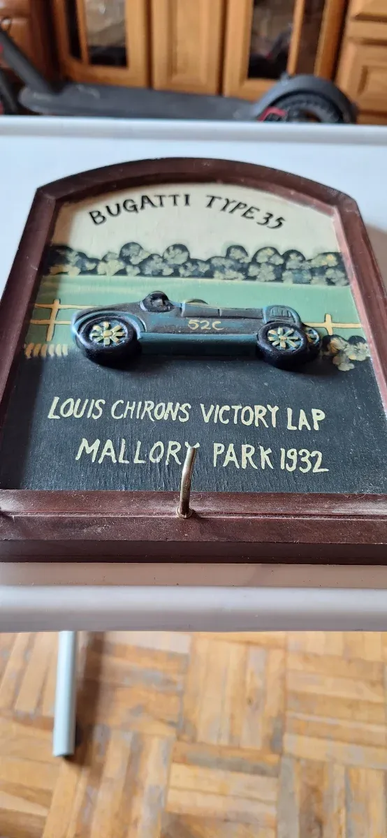 Colgador llaves Bugatti Type 35 Mallory Park