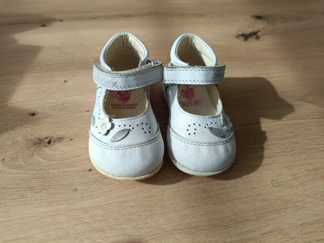 Zapatitos Pablosky blancos niña