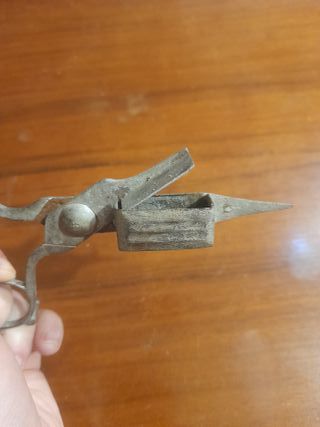 Paio di forbici taglia-sigari vintage