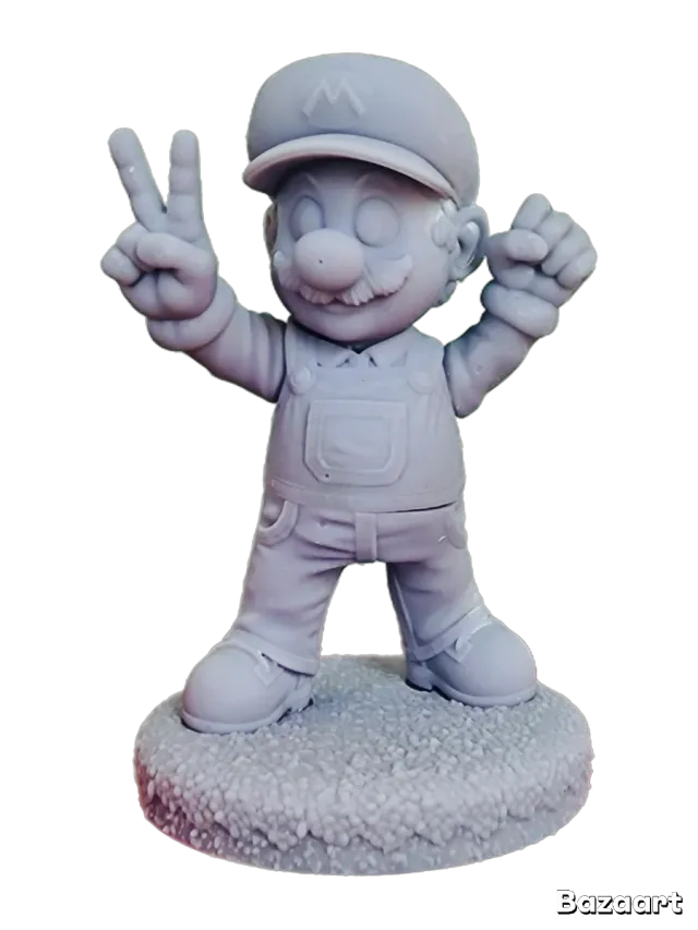 Super Mario 3D da dipingere