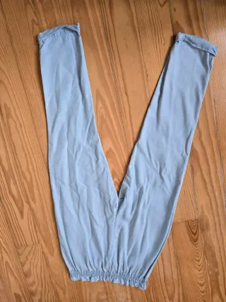 Calças Stradivarius azul tamanho S