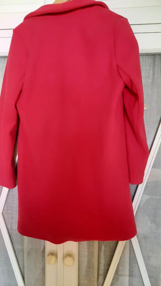 Abrigo Rojo JELISJELIS Talla Única Nuevo
