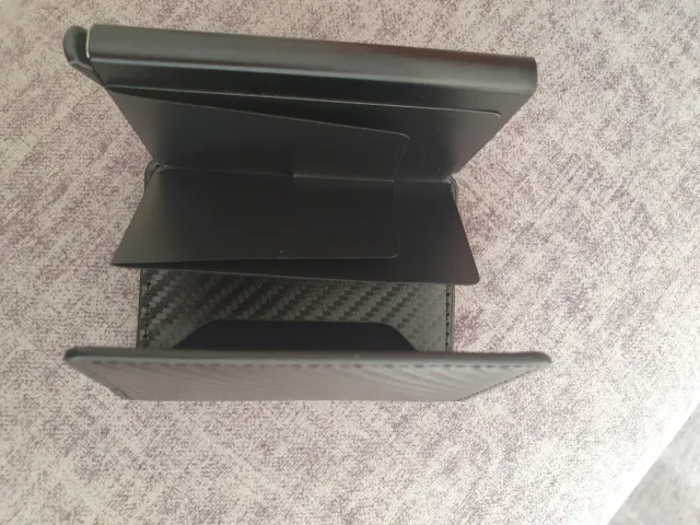 Cartera tarjetero hombre negro