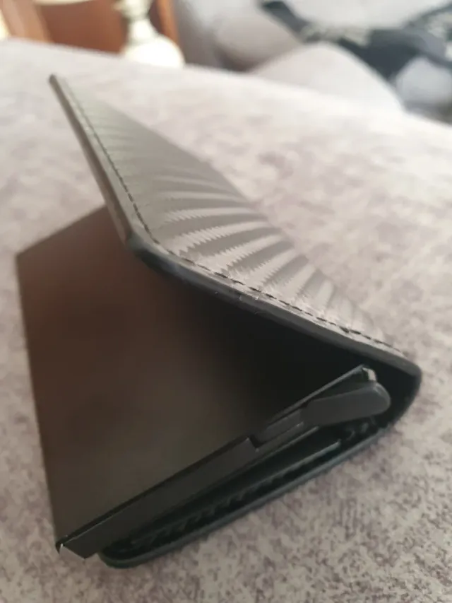 Cartera tarjetero hombre negro