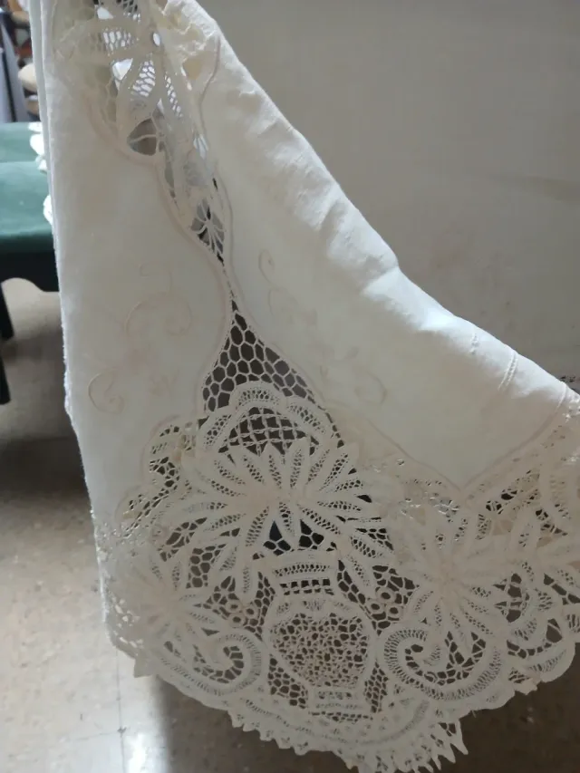 Mantelería fina 12 servicios