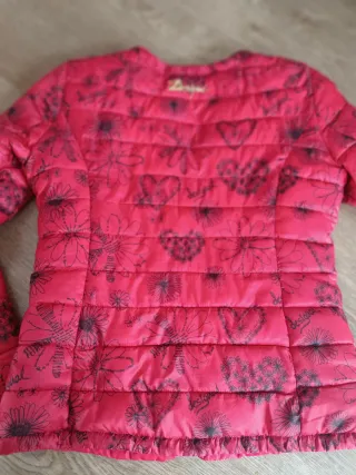 Cazadora Desigual mujer rosa