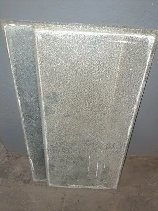 Cristal confeti vintage puerta interior