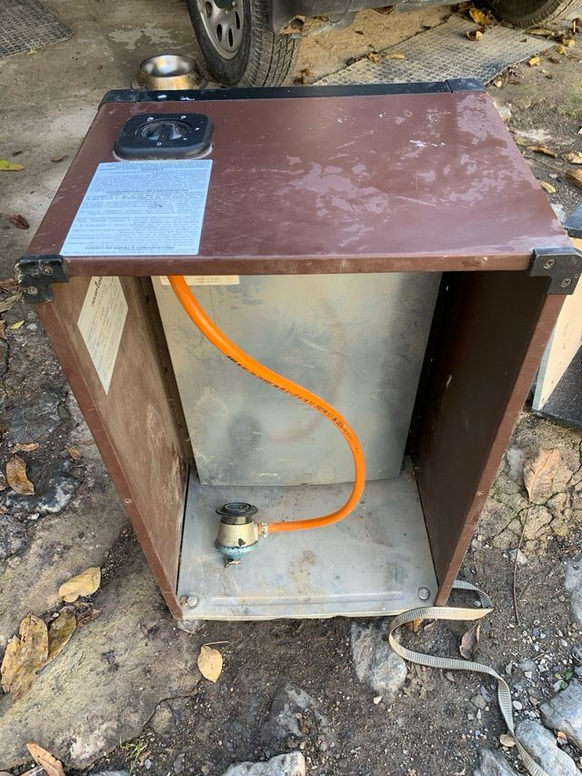 Estufa de gas Nevercold