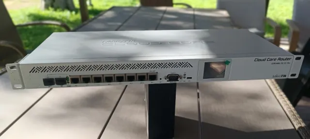 Router MikroTik CCR1009-7G-1C-1S+