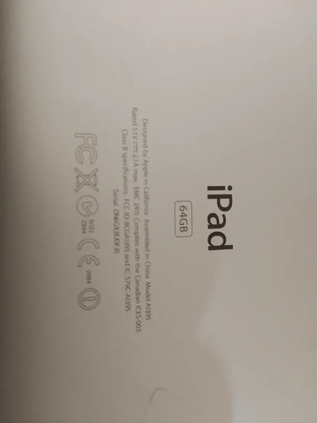 iPad 64GB Negro