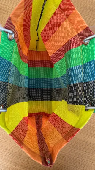 Bolso Marni Market Multicolor Rayas