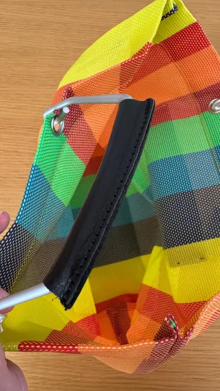 Bolso Marni Market Multicolor Rayas