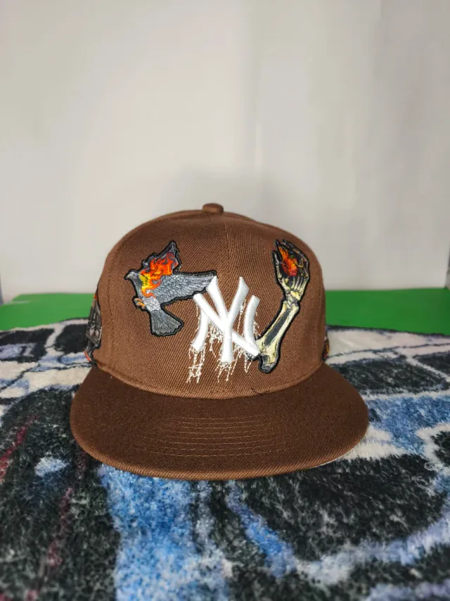 Gorra New Era 59FIFTY newYork Yankees Marrón 7 1/8