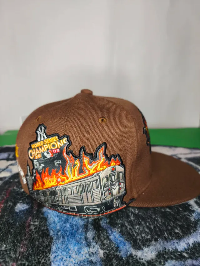 Gorra New Era 59FIFTY newYork Yankees Marrón 7 1/8