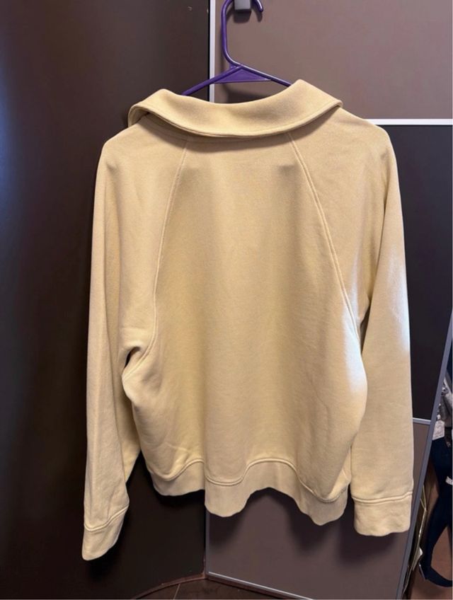 Sudadera polo Zara beige