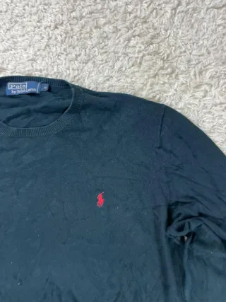 ¡¡OFERTA!! Talla M Jersey Polo Ralph Lauren negro