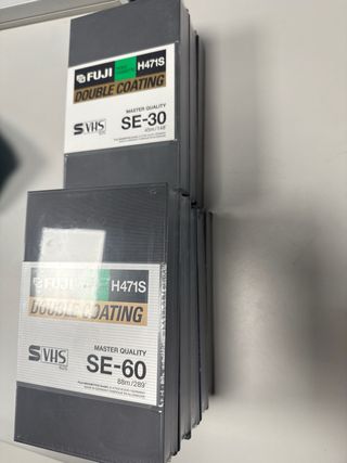 Cinta VHS Fuji H471S SE-60 y SE-30