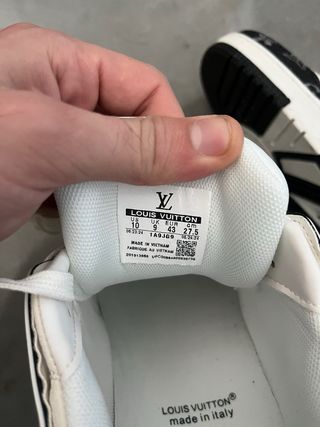 Louis Vuitton Trainer nere bianche