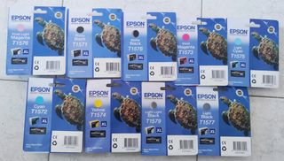 9 Cartucce Epson Stylus Photo R3000