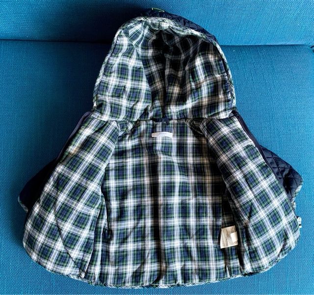 Giubbotto Jacadi blu trapuntato 3 mesi